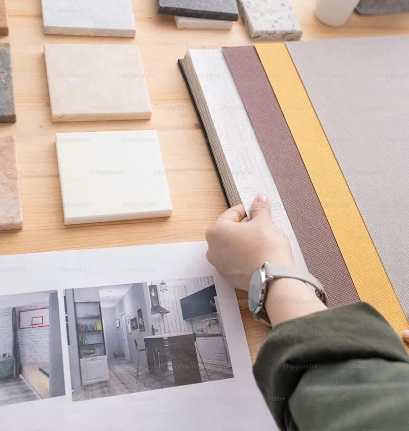 Tư vấn chọn vật liệu thi công hoàn thiện nội thất trọn gói