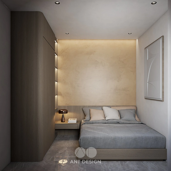 Thiết kế phòng ngủ nhỏ gọn đầy đủ tiện nghi cho con