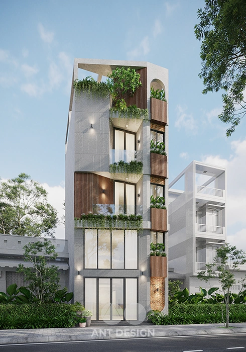 Mẫu mặt tiền nhà phố độc đáo tại phú mỹ sài gòn
