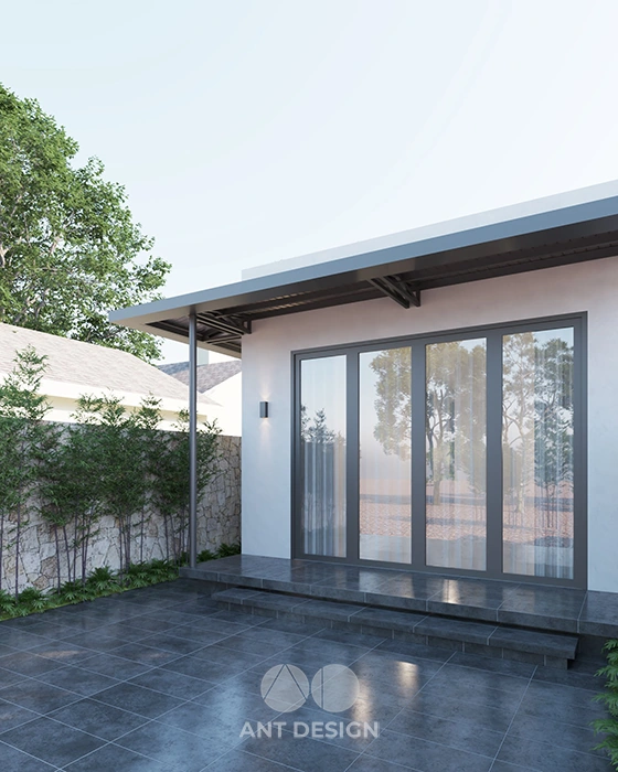 Mặt tiền nhà cấp 4 đẹp tại đắk lắk