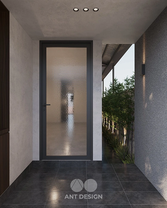 Tổng quan khuôn viên nhà vườn từ trên cao